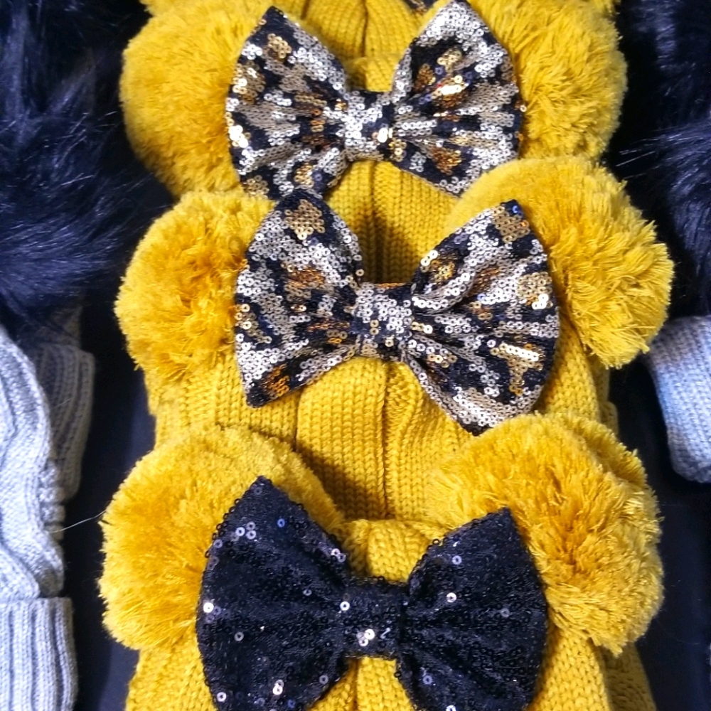 Bow Beanies